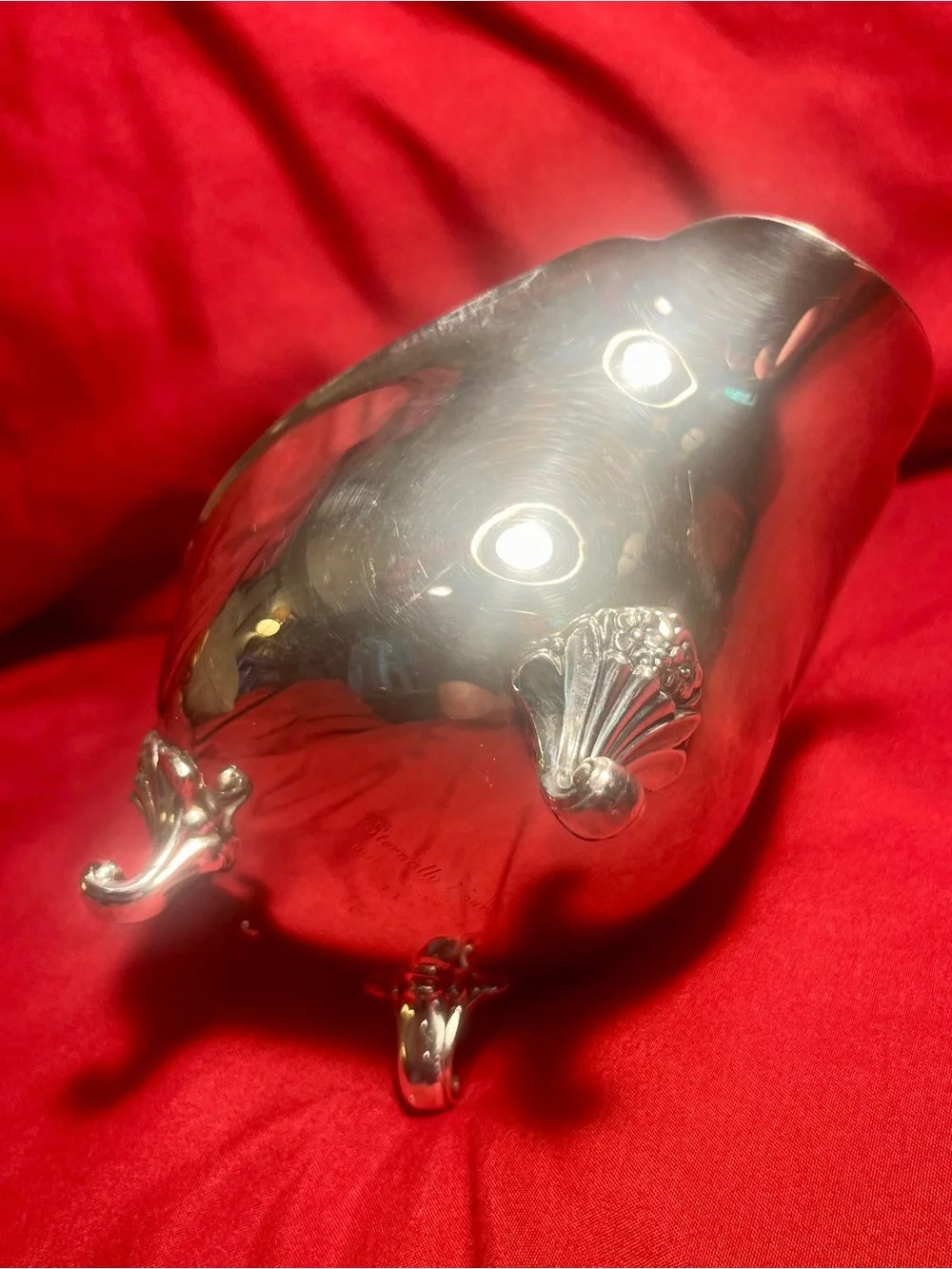1847 “Eternally Yours” Collection HERITAGE Roger’s Bros Silver Plate Gravy Boat